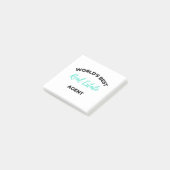 Post-it® Meilleur agent immobilier au monde 2 (Incliné)