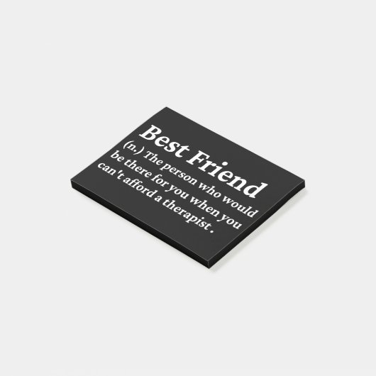 Post-it® Meilleur ami (Incliné)