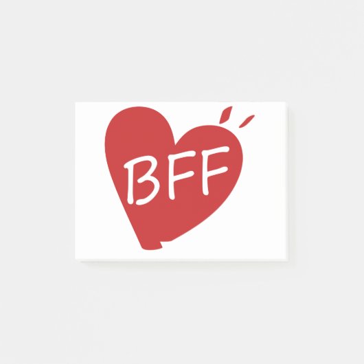 Post-it® Meilleur ami pour toujours (Devant)