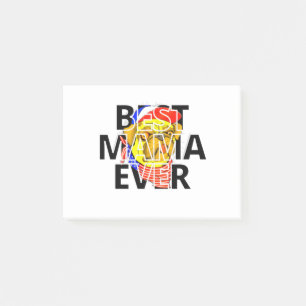 Post-it® Meilleur Carlin Cheeky Maman jamais dans le monde