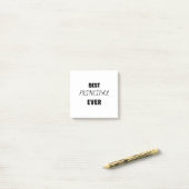 Post-it® Meilleur directeur jamais 2 (Sur un bureau)