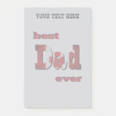 Post-it® Meilleur papa canadien (Devant)