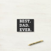 Post-it® Meilleur papa jamais (Sur un bureau)