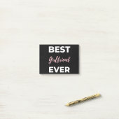 Post-it® Meilleure amie jamais (Sur un bureau)