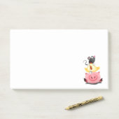 Post-it® Meilleures amies amusantes Publier des notes (Sur un bureau)