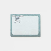 Post-it® Mélangeur de béton bleu-gris (Devant)