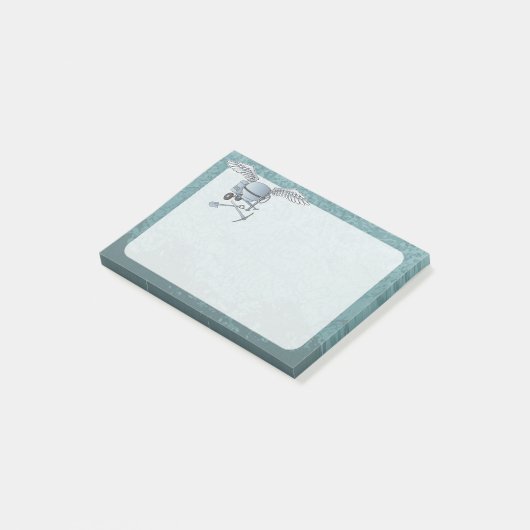 Post-it® Mélangeur de béton bleu-gris (Incliné)