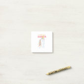 Post-it® Melting Summer Unicorn (Sur un bureau)