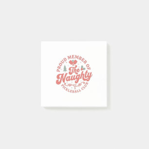 Post-it® Membre fier du Naughty Pickleball Club