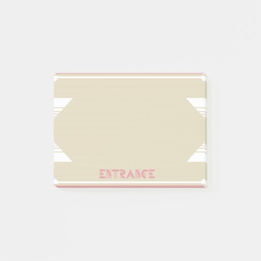 Post-it® Memo [Art Deco] (Devant)
