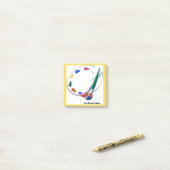 Post-it® Mémo de l'enseignant d'art, Palette Post-it, cadea (Sur un bureau)