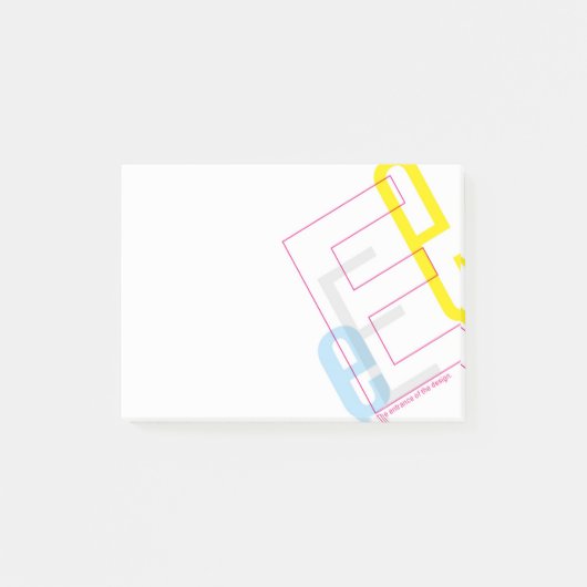 Post-it® Memo [Grid] (Devant)