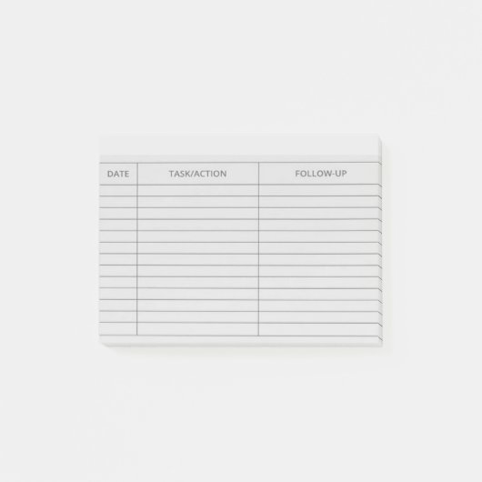 Post-it® Mémo pratique (Devant)