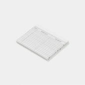 Post-it® Mémo pratique (Incliné)