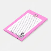 Post-it® Mémoires de sirène Pastel Goth Kawaii 4x6 (Incliné)
