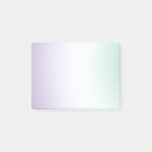 Post-it® Menthe Blanche Violette (Devant)