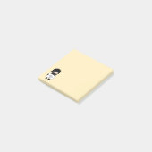 Post-it® Mention Ninja minuscule sur le texte personnalisé  (Incliné)