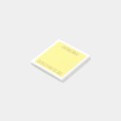 Post-it® Menu boîte à lunch Notes de déjeuner mignonnes (Incliné)