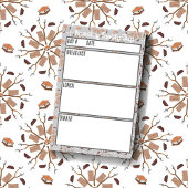 Post-it® Menu Camping Outil de planification des repas