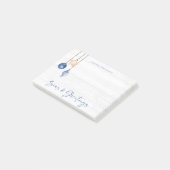 Post-it® Mer et salutations Ornement Coastère Bois côtier (Incliné)