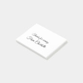 Post-it® merci de venir ajouter un message texte (Incliné)