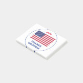 Post-it® Merci Georgia 2020 Élection (Incliné)
