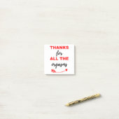 Post-it® Merci Pour Tous Les Orgasmes Noirs (Sur un bureau)