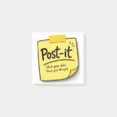 Post-it® Merci Sticky | Idées Créatives (Devant)
