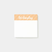 Post-it® Mercredi - Jours de la semaine - Publier des notes (Devant)