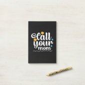Post-it® Mère Cadeau Appelez Votre Maman (Sur un bureau)