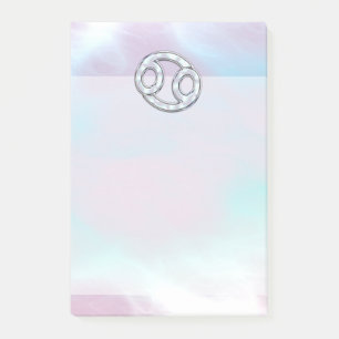 Post-it® Mère de Pearl Style Cancer Zodiac Signal Décor