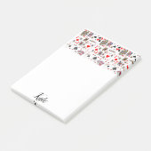 Post-it merkt Ace die Kaarten speelt Post-it® Notes (Schuin)