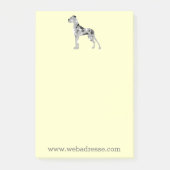 Post-it® Merle Great Dane (Devant)