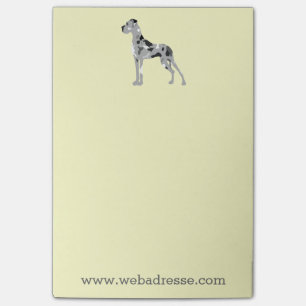 Post-it® Merle Great Dane