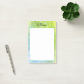 Post-it® Mermaid Bleu Vert Parties scintillant Étincelle Fa (Bureau)