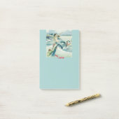 Post-it® Mermaid Riding Serpent de mer Thunder_Cove (Sur un bureau)