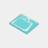 Post-it® Mes investissements sont dans des bourses (Incliné)