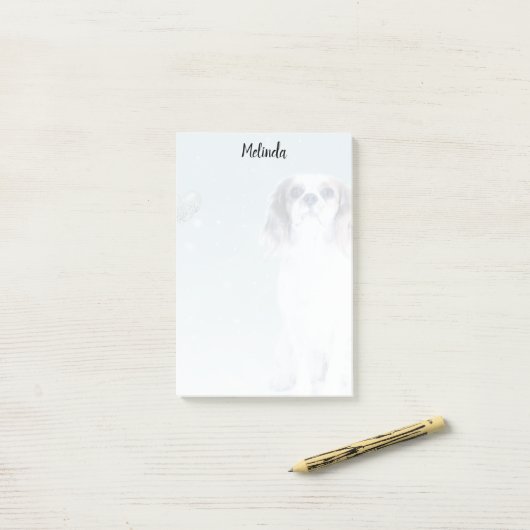 Post-it® Mes notes de chien doux (Sur un bureau)