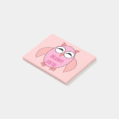 Post-it® Message d'amour mignon Publier il note Pad (Incliné)