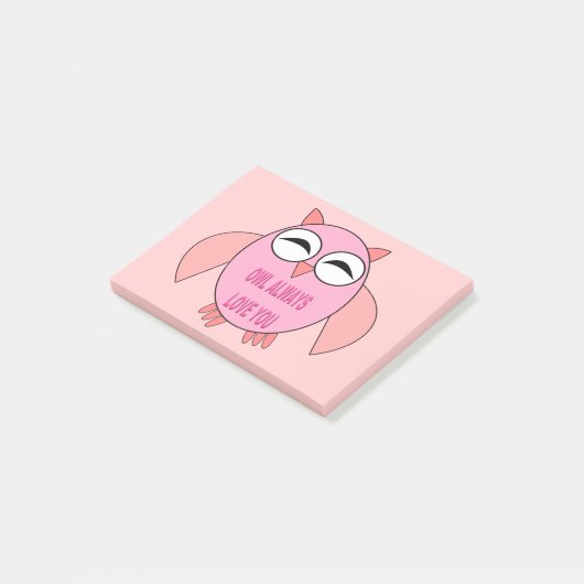 Post-it® Message d'amour mignon Publier il note Pad (Incliné)