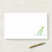 Post-it® Message dans une bouteille (Sur un bureau)