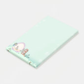 Post-it® Message dans une sirène de bouteilles par l'artist (Incliné)