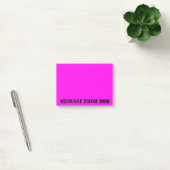 Post-it® Message de Daylight Fuchsia 4 x 3 (Bureau)