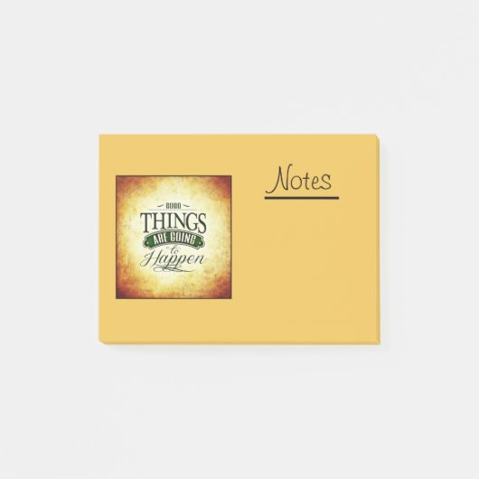 Post-it® Message de devis optimisé (Devant)