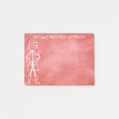 Post-it® Message de maman - Chalkboard Red Wall (Devant)