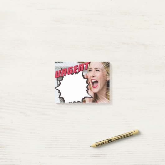 Post-it® Message de qui (Sur un bureau)