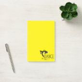 Post-it® Message drôle - Il suffit de danser à ce sujet 1 (Bureau)