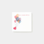 Post-it® Message mit Love (Devant)