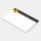 Post-it® Message positif du tournesol (Incliné)