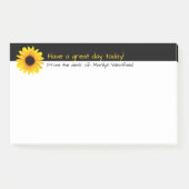 Post-it® Message positif du tournesol (Devant)